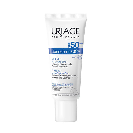URIAGE BARIEDERM Cream with Copper-Zinc SPF50+