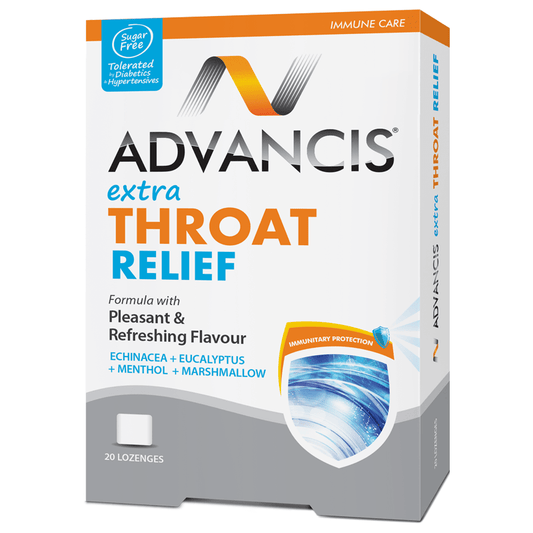 ADVANCIS EXTRA THROAT RELIEF-10 TABS