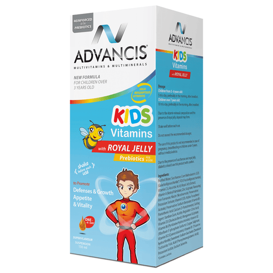 ADVANCIS KIDS MULTIVITAMINES WITH ROYAL JELLY -150ML