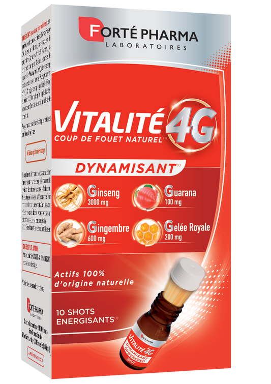 Forte Pharma  Vitalité 4G Dynamisant 10 shots