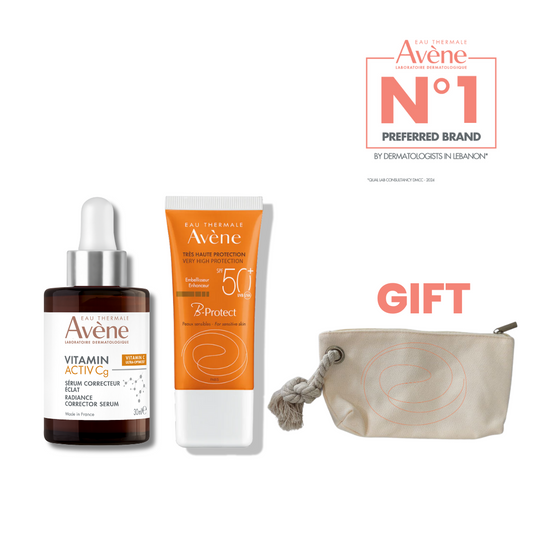 AVENE EAU THERMALE VITAMIN ACTIV CG SERUM CONCENTRE ECLAT 30ML + AVENE  B-PROTECT SPF 50+ 30 ML