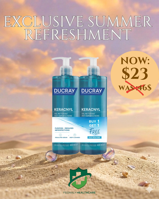 June offers Ducray Keracnyl 1+1 🍉 🍍 🍹