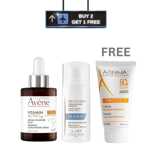 AVENE EAU THERMALE VITAMIN ACTIV CG SERUM CONCENTRE ECLAT 3OML+DUCRAY MELASCREEN CONTOUR DES YEUX ANTITACHES 15ML