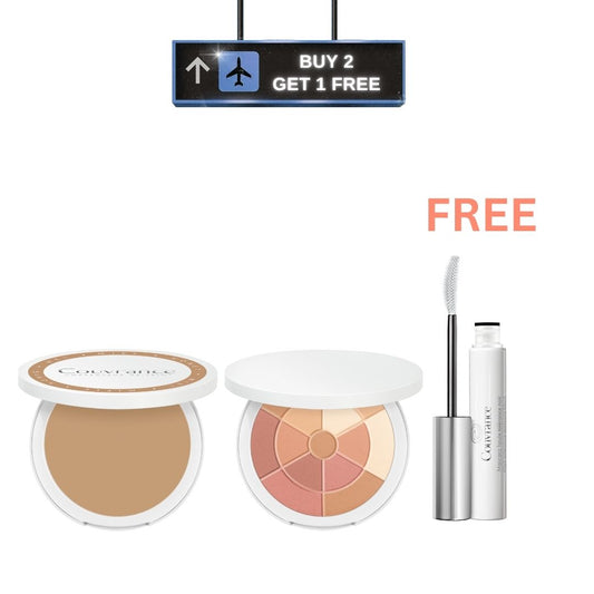 AVENE COUVRANCE COMPACT FOUNDATION CREAM SAND 8.5G + AVENE COUVRANCE POUDRE MOSAIQUE ECLAT 10GR FREE ZONE