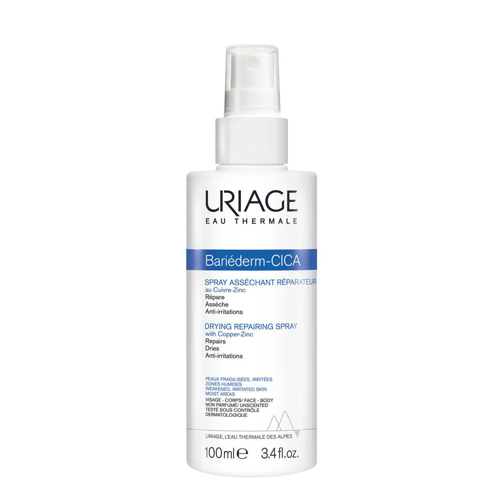 URIAGE BARIEDERM Drying Repairing Spray with Copper-Zinc
