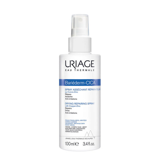 URIAGE BARIEDERM Drying Repairing Spray with Copper-Zinc