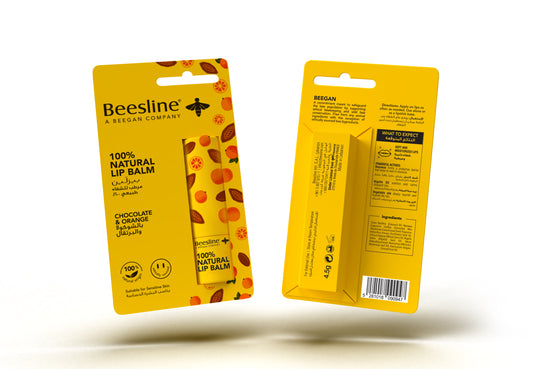 Beesline 100% Natural Lip Balm - Chocolate & Orange
