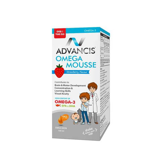 ADVANCIS OMEGA MOUSSE STRAWBERRY-100ML