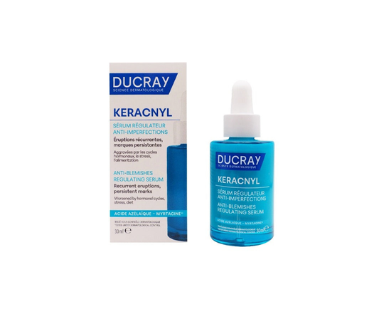 Ducray Keracnyl  Anti-blemishes regulating serum 30ml for period acne flareups
