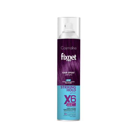 Cosmaline Fixnet Pro Velvet Hair Spray X6 (500ml)