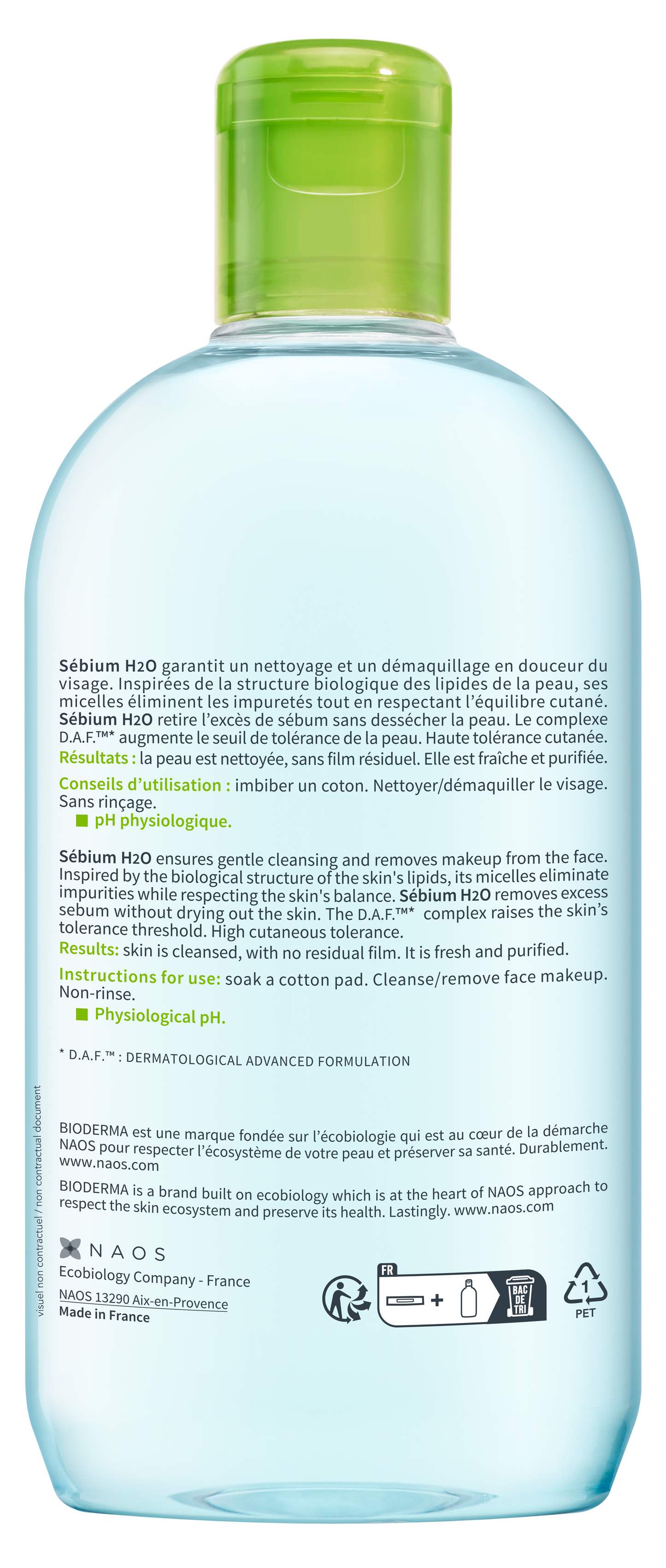 BIODERMA SÉBIUM H2O 500ml