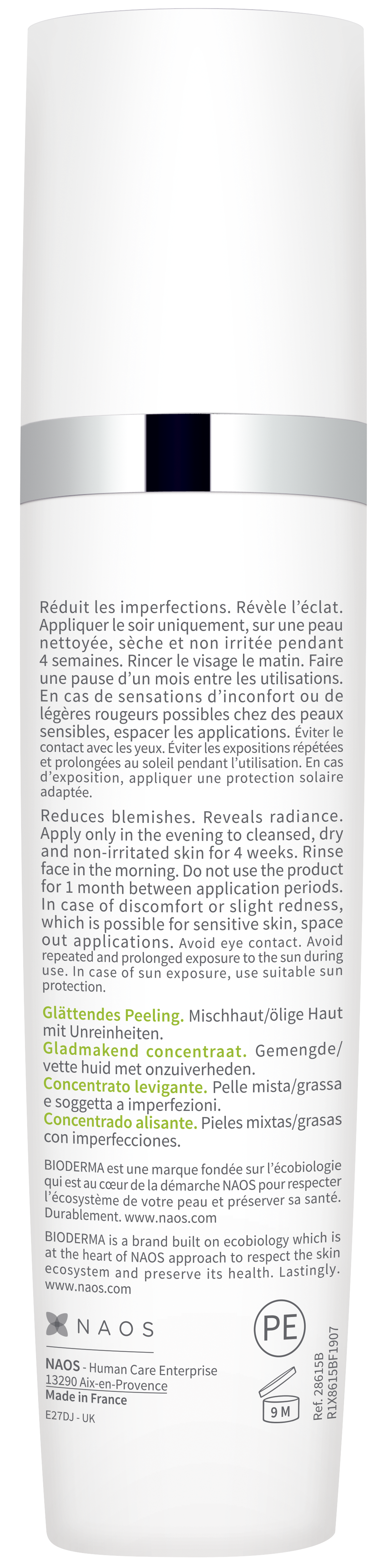 BIODERMA SÉBIUM NIGHT PEEL 40ML
