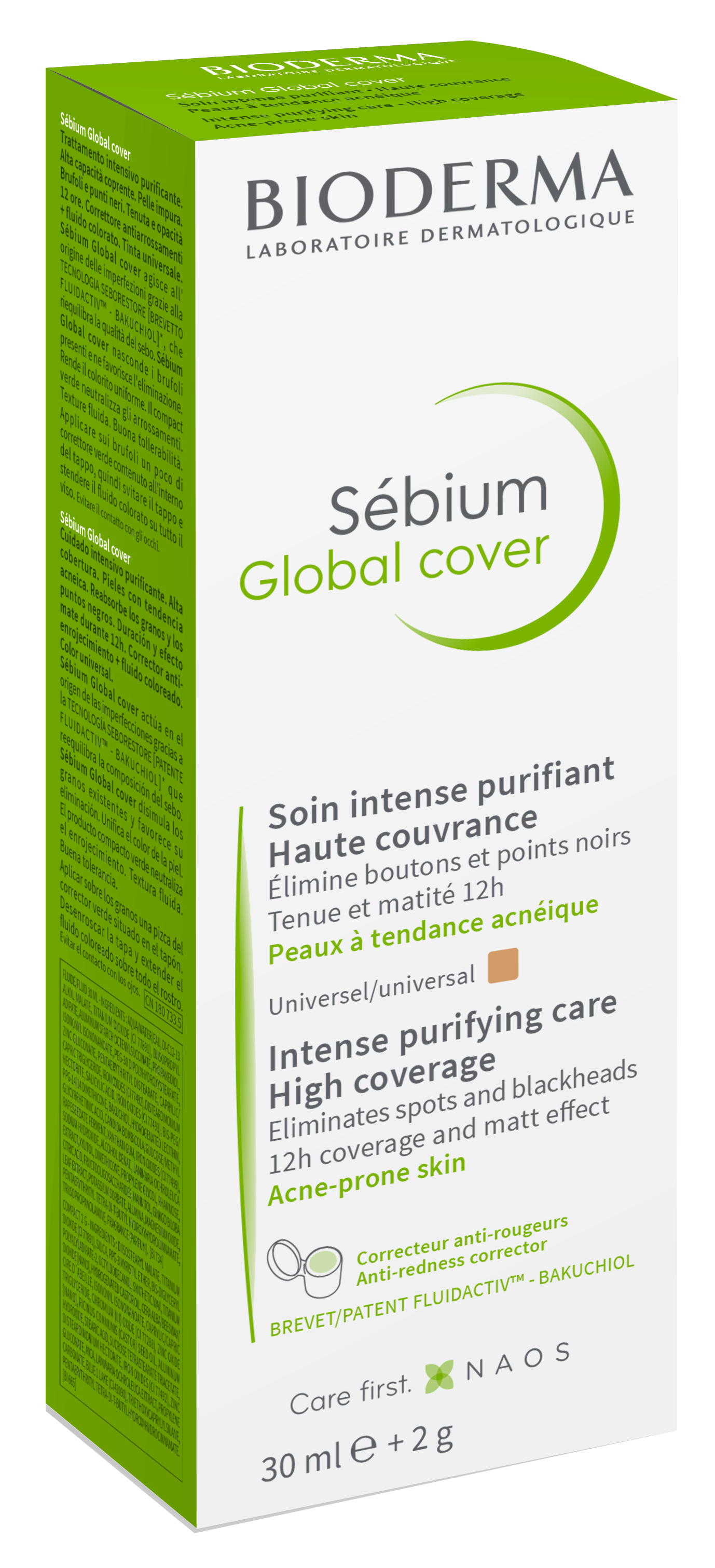 BIODERMA SÉBIUM GLOBAL COVER 30ML