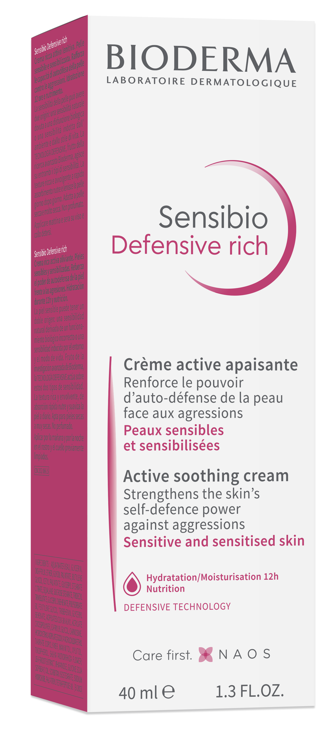 BIODERMA SENSIBIO DEFENSIVE RICH 40ML