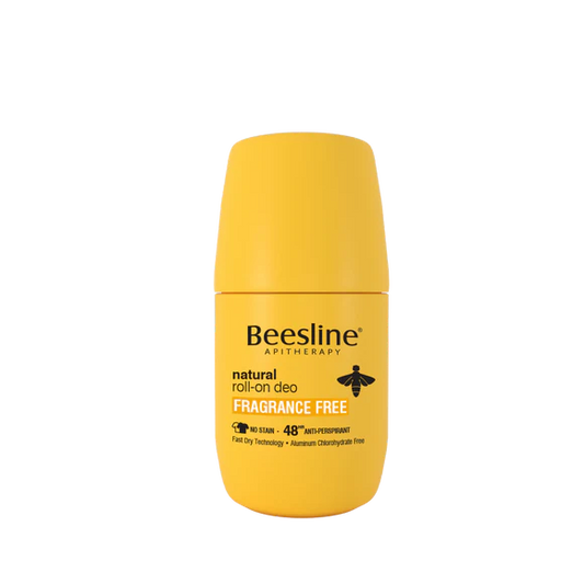 Beesline Natural Roll-On Deo - Fragrance Free