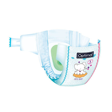 Optimal Baby Diapers 3 (4-9 Kg)-22 Pcs  Midi