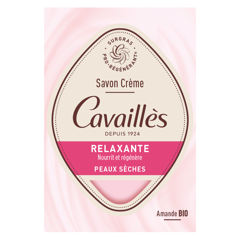 Rogé Cavaillès Relaxing Cream Soap with Almond & Rose