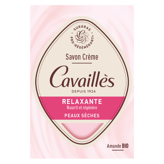 Rogé Cavaillès Relaxing Cream Soap with Almond & Rose