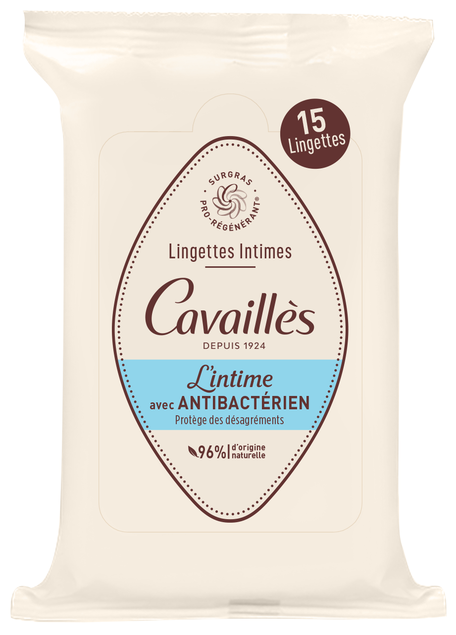 Rogé Cavaillès Antibacterial Intimate Hygiene Wipes