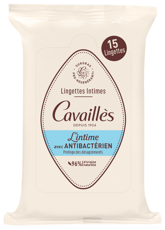 Rogé Cavaillès Antibacterial Intimate Hygiene Wipes