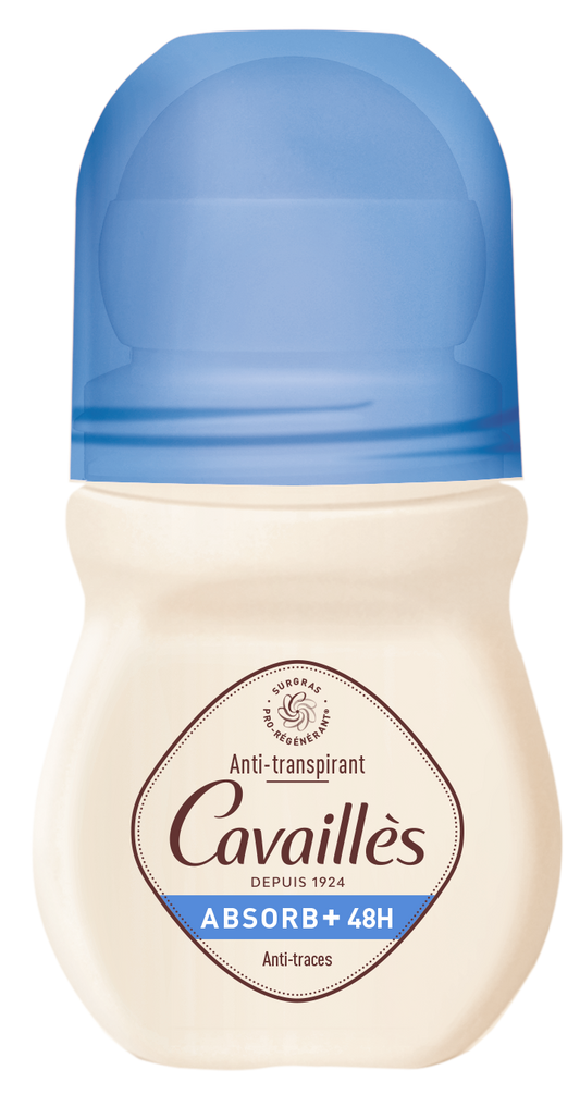 Rogé Cavaillès Absorb+ Invisible 48h Roll-On Deodorant