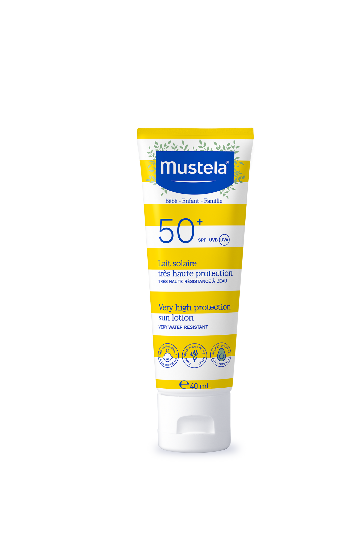 MUSTELA Very high Protection Sun Lotion For the Face 40ml