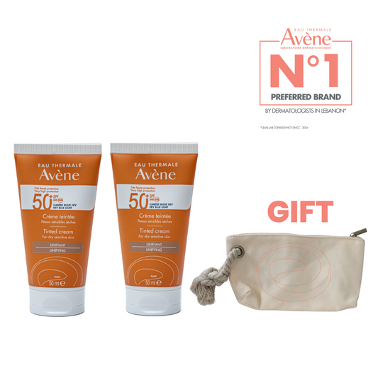 AVENE CRÈME TEINTEE SPF 50+ NF 50 ML DUO