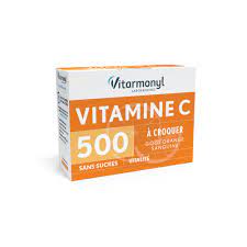 VITARMONYL VIT C 500 A CROQUER  SANS SUCRES
