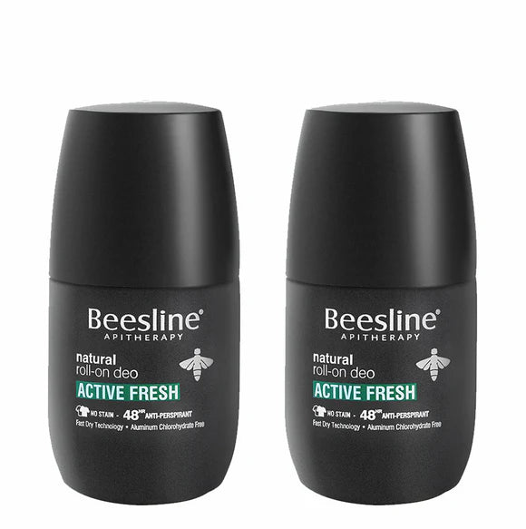Beesline Coffret Whitening Roll On Active Fresh 1+1 FREE