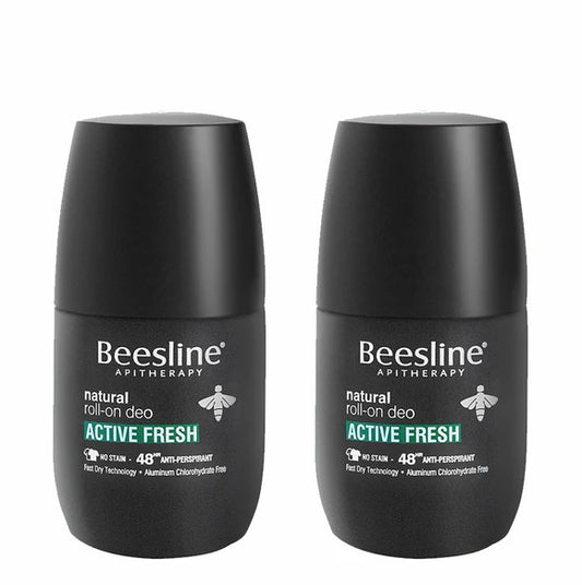 Beesline Coffret Whitening Roll On Active Fresh 1+1 FREE