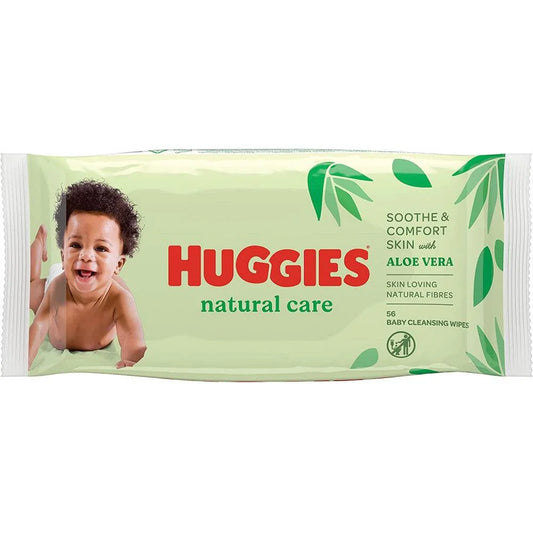 Huggies Wipes Natural Care 56pcs