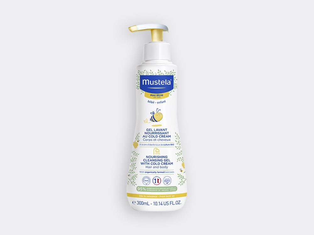 MUSTELA NOURISHING CLEANSING GEL WITH COLD CREAM 300ml
