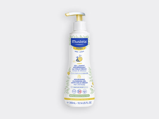 MUSTELA NOURISHING CLEANSING GEL WITH COLD CREAM 300ml