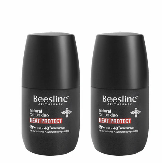Beesline Coffret Whitening Roll On Men Heat Protect 1+1 FREE