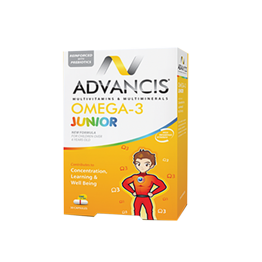 ADVANCIS OMEGA 3 JUNIOR-30 CAPS