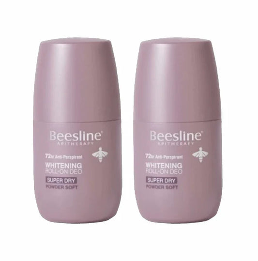 Beesline Coffret Whitening Roll On Super Dry Powder Soft (1+1 FREE)