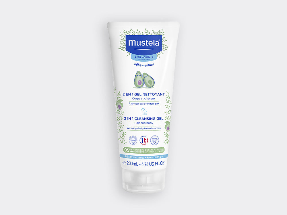 MUSTELA 2IN1 CLEANSING GEL 200ml