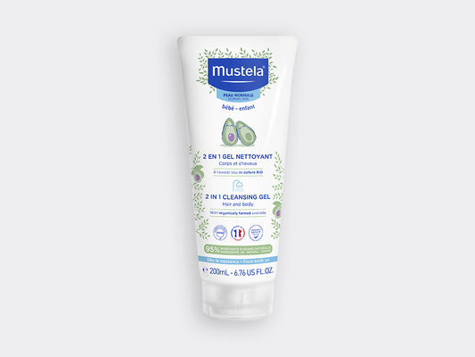 MUSTELA 2IN1 CLEANSING GEL 200ml