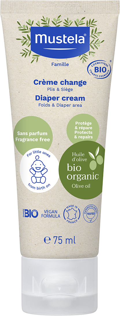 MUSTELA Creme change certifiee bio 75 ml/Certified Organic Diaper cream